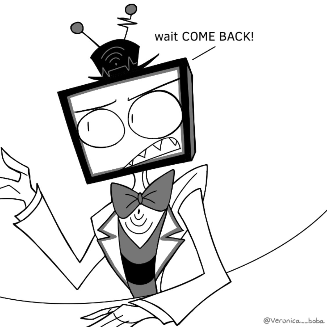 veronica__boba's tweet image. that didn't go as planned
#voxhazbinhotel #valentinohazbinhotel #staticmoth
