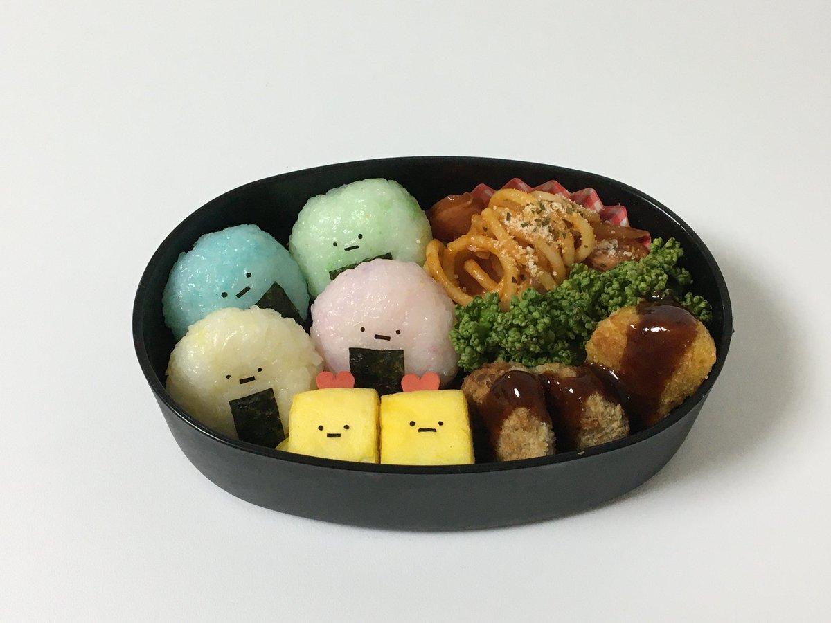 1ovelog's tweet image. 스밋코구라시도시락- .ᐟ
#すみっコぐらし弁当