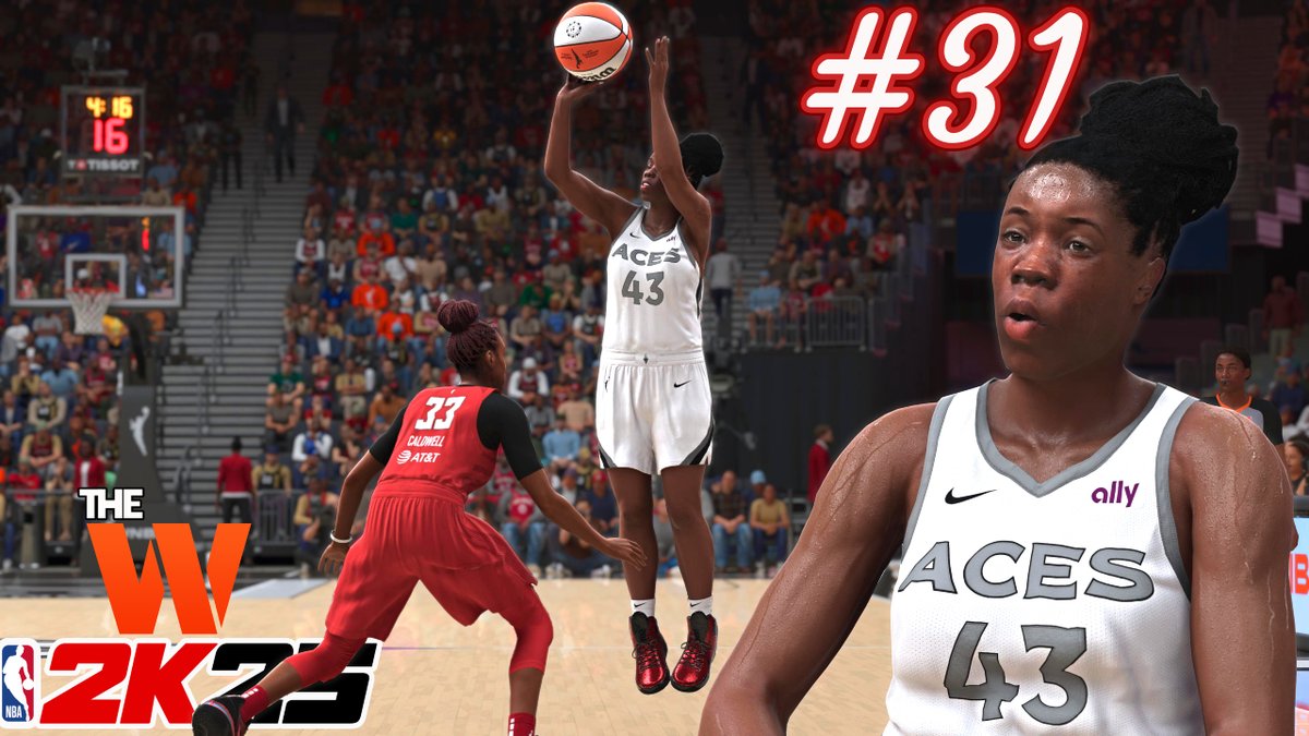 Queen0f2kGaming's tweet photo. NBA2K25 Atlanta Dream vs Las Vegas Aces My WNBA Career Game 31 https://t.co/85mLeQodEa Subscribe & Retweet #WNBA2KCommunity #NBA2K25 https://t.co/2DtsYvrQ0N