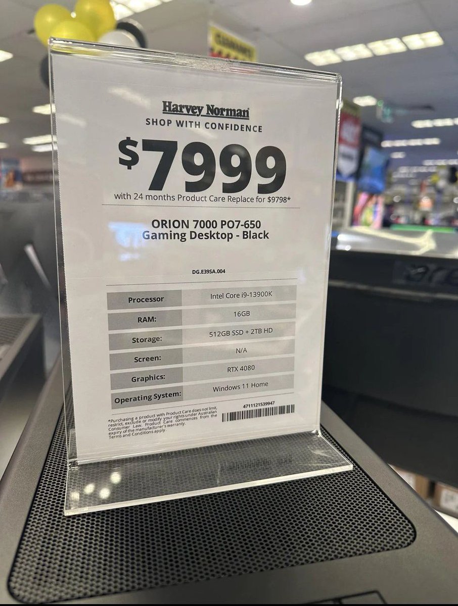 #harveynorman #scammers - this should cost 5k aud max #Australia