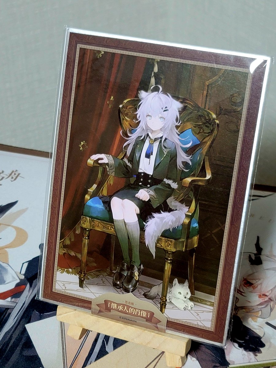 大陸限定公式グッズ サインボード色紙(21×15cm) 「ラップランド