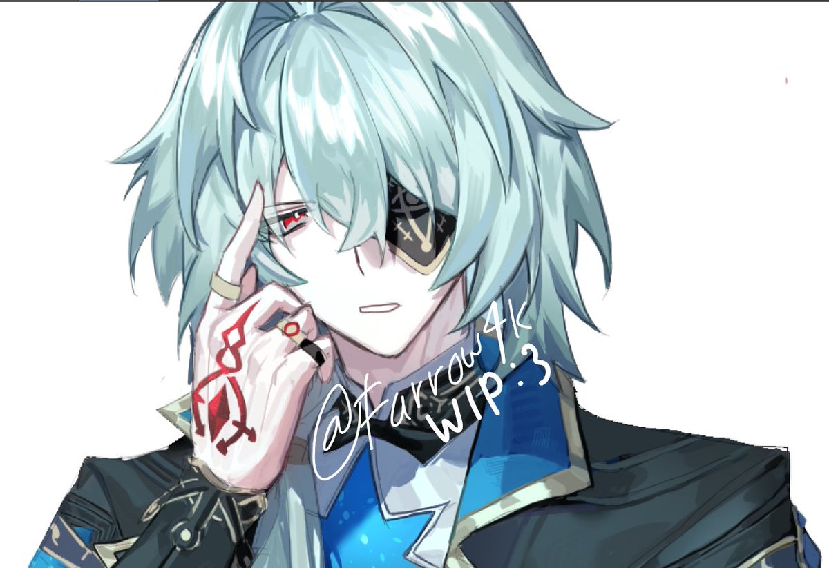 #anaxagoras WIP | I can not figure how to render hair istg, will finish in a couple of days ig (maybe)