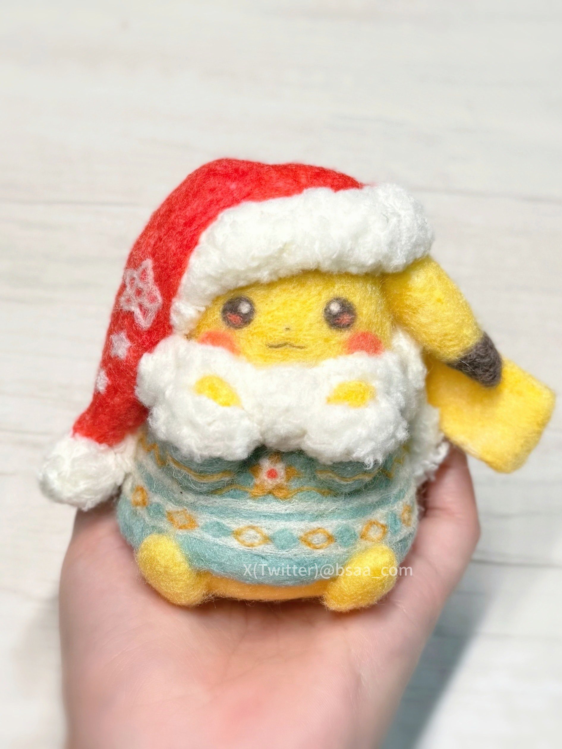 羊毛フェルトで作ったポケモン「ケンタロス」が驚きの