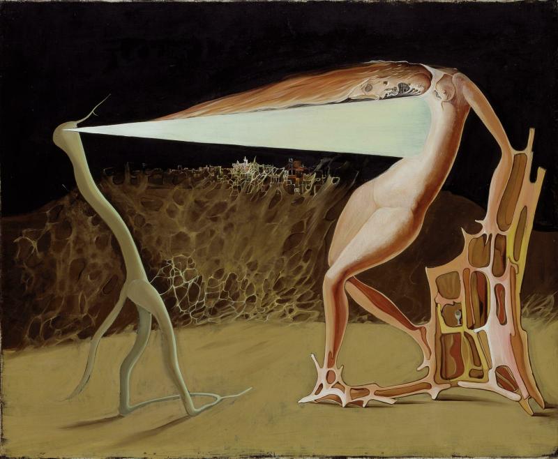 ヴィクトル・ブローネル （Victor Brauner、1903-1966） 『土ぼたる