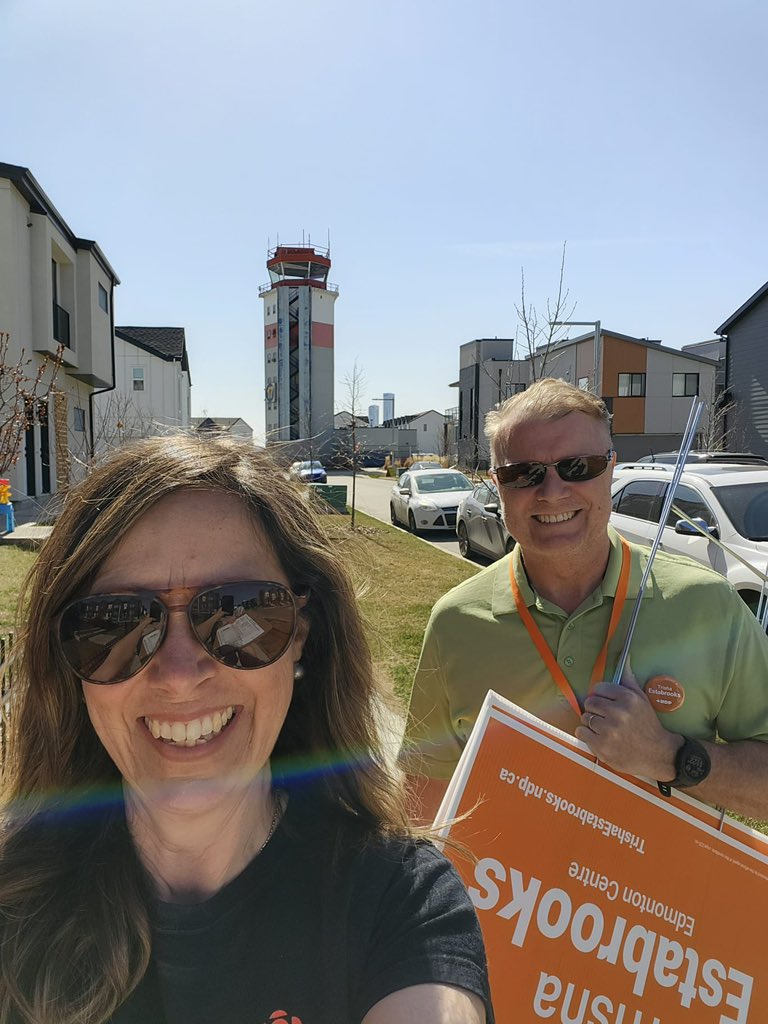 Trisha Estabrooks (she/her) (@trishestabrooks) on Twitter photo It was a beautiful day for door-knocking in Blatchford! 
It has been wonderful to watch this neighbourhood grow into the largest carbon-neutral community in Canada. Blatchford is a great example of what sustainable development can look like, with energy-efficient homes and green It was a beautiful day for door-knocking in Blatchford! 
It has been wonderful to watch this neighbourhood grow into the largest carbon-neutral community in Canada. Blatchford is a great example of what sustainable development can look like, with energy-efficient homes and green