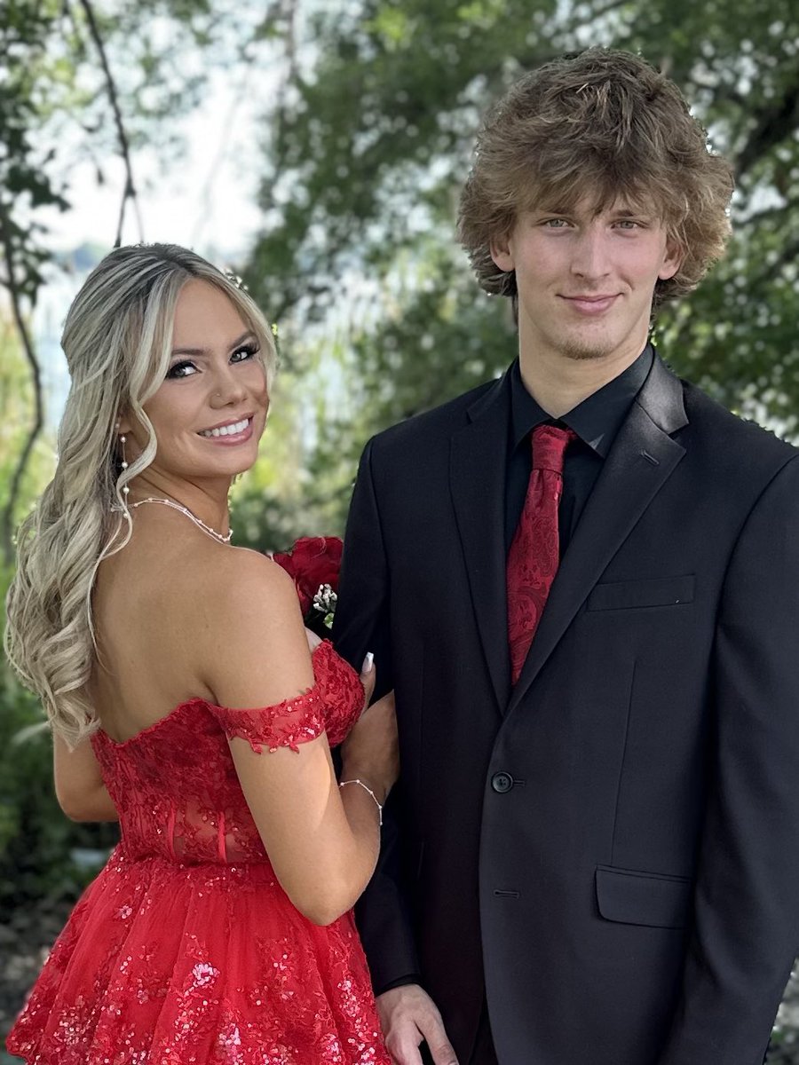 Senior Prom night. I dress up ok.
