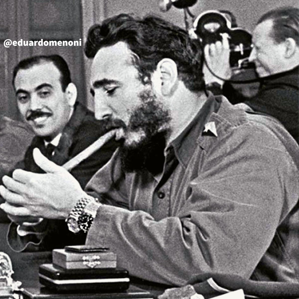 🇨🇺 El tirano Fidel Castro usaba hasta 2 Rolex en una mano, mientras sometía a Cuba a la peor miseria y gritaba "¡Abajo el Capitalismo!". ¿Qué opinas de esta hipocresía comunista?
