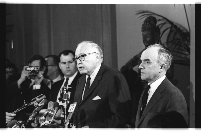 TammiMinoski's tweet photo. #OTD 1968: Faculty members stayed round the clock at Philosophy Hall. In the morning, Provost Truman warned the faculty to leave. President Kirk withheld police action, hoping that the AHFG could work out a compromise. https://t.co/MfYHSrwJPe #USHistory #1960s https://t.co/22jc8tzPxh