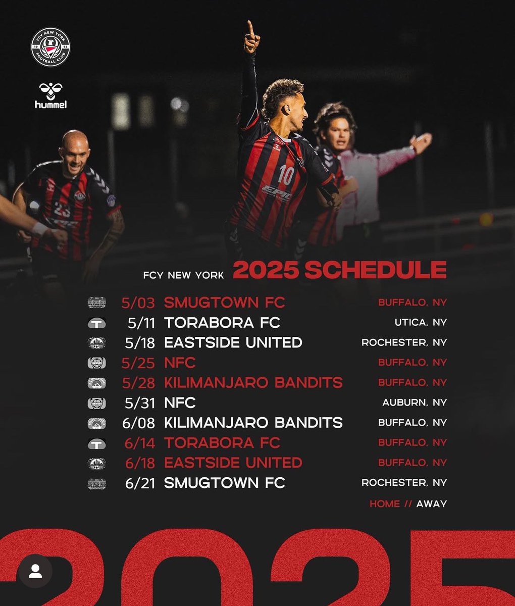 Here’s our 2025 UPSL Premier Schedule