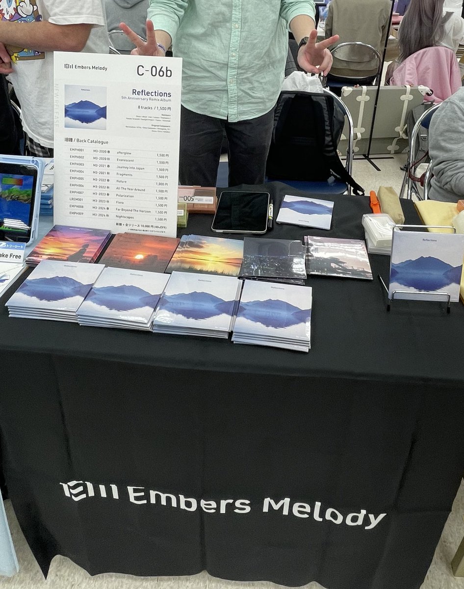 設営完了いたしました！