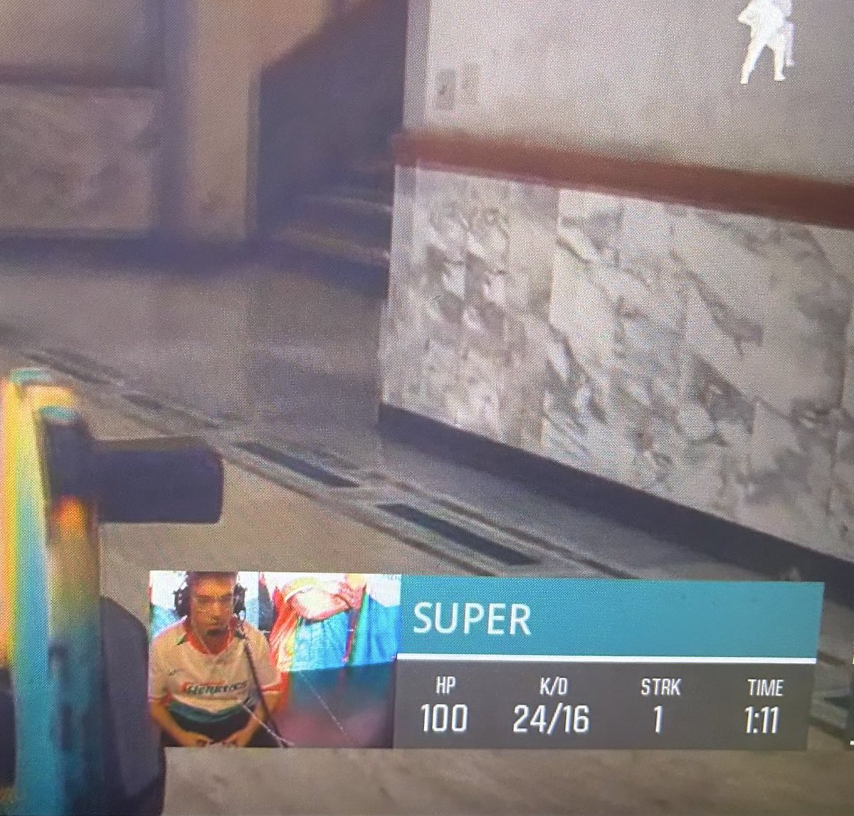 Super jugando a 240 de FOV