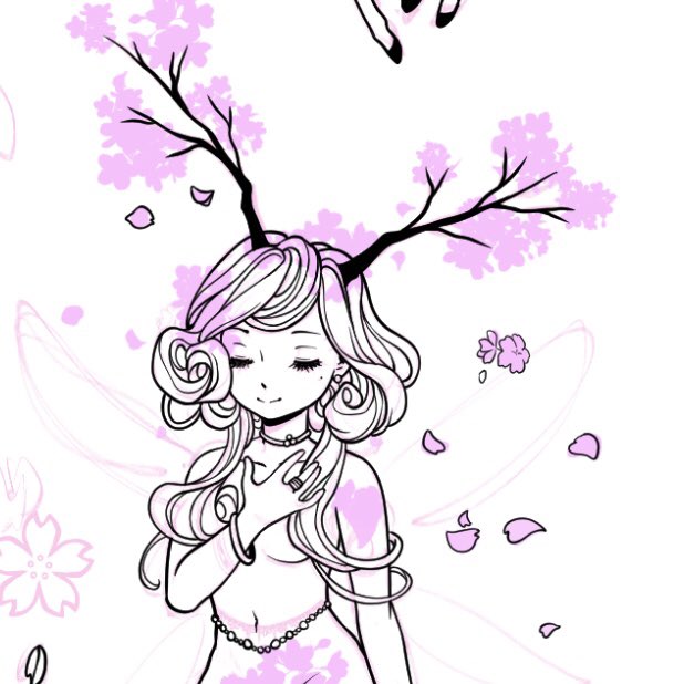 「WIP of my next Patreon sticker design  s」|Zambicandy (not really here)のイラスト