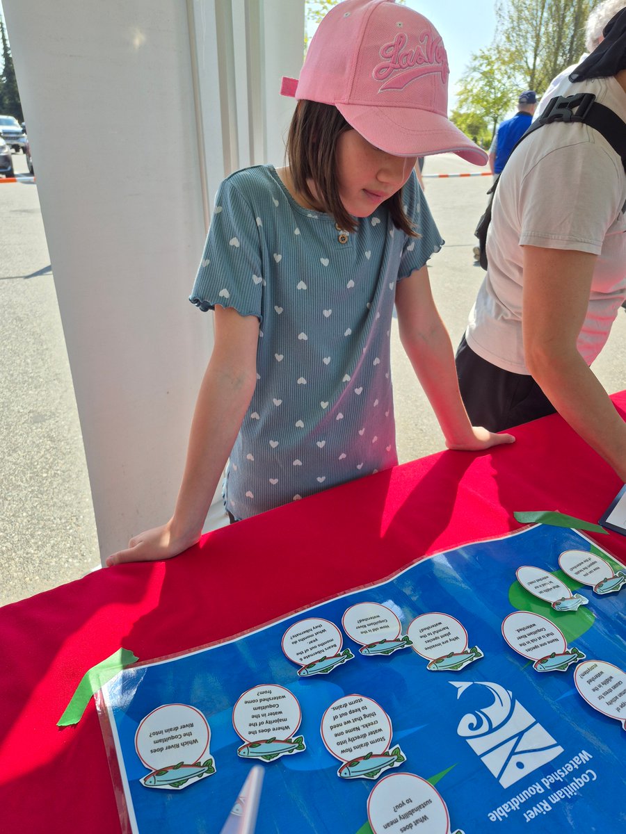 Perfect weather for the <a href="/CityofPoCo/">City of Port Coquitlam</a> Earth Day Event today. 🌞 It was amazing to see such a great turnout at the Public Works Yard. Lots of fun and learning all around — from invasive species awareness to interesting watershed facts!