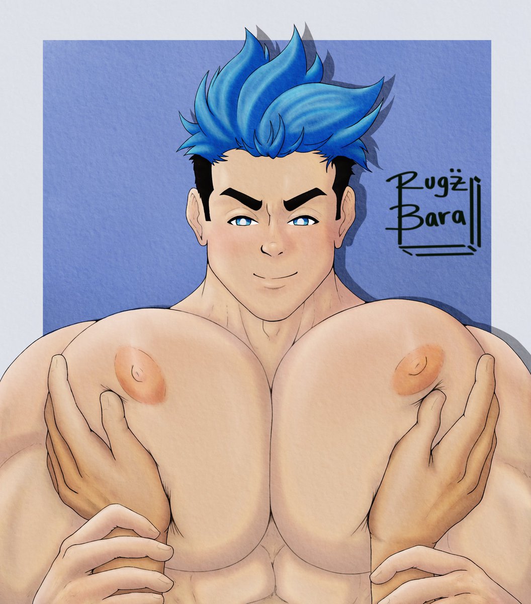 Fredy bara YCH Commission! 
A beefy himbo with masiva peces getting te ases by naughty hands 🫣
Want your characther in this YCH? DM me to grab a slot
Another one drops tomorrow 👀
#Bara #NSFW #YCH #BaraArt