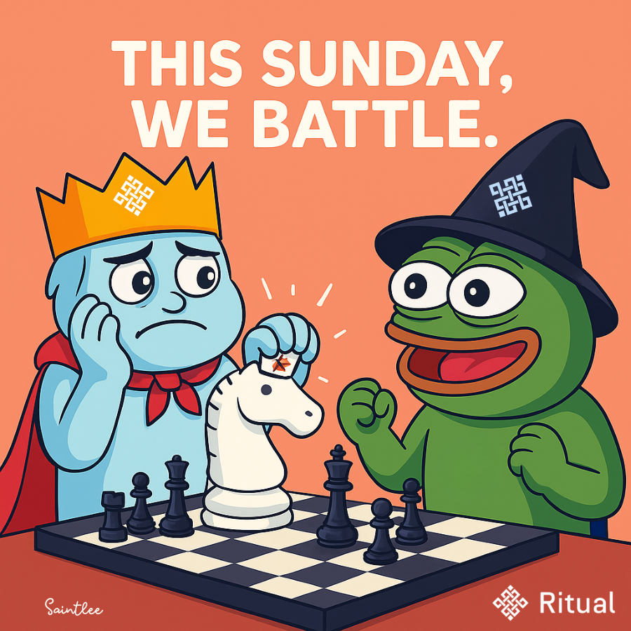 SaintLee04's tweet image. ♟️ This Sunday, we battle.  

Chess Event. 1PM UTC. 
Show up. Make moves. Own the board.  

🕐 Register 1 hour early — don&apos;t miss. 
📍 @ritualnet  Discord
Bring your mind. Bring your Ritual energy. ⚡  

#Ritual #ChessEvent
