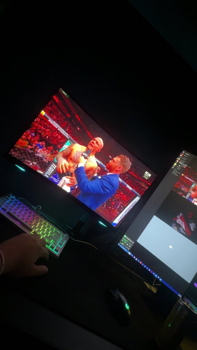 NFear's tweet image. mans got smoked for his final fight