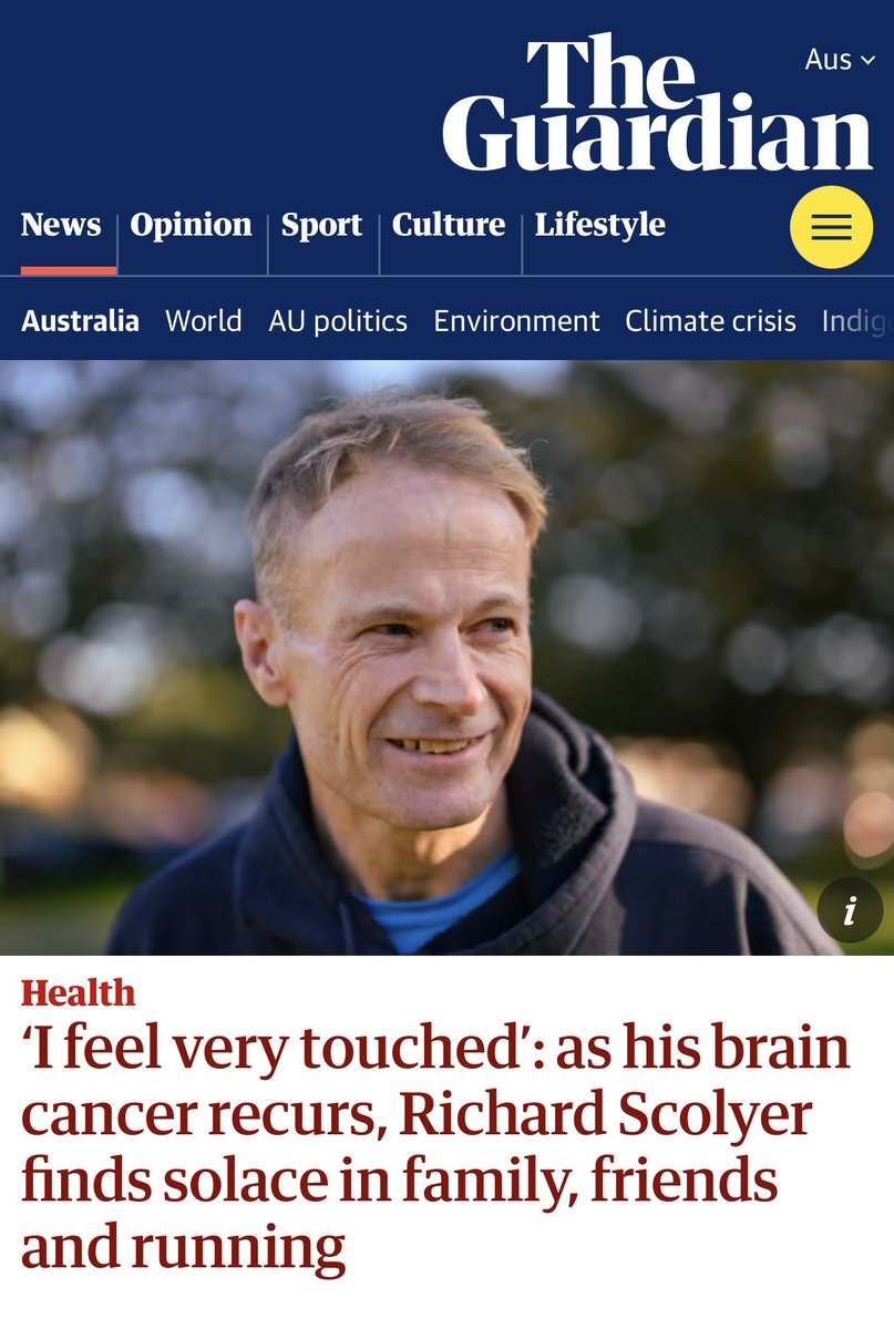 Professor Richard Scolyer AO (@profrascolyer) on Twitter photo It’s always a pleasure to catch up with friends & everyone at Parkrun (5k walk/run on Saturdays). It was fun catching up with The Guardian’s Kate Lyons recently too!
theguardian.com/australia-news…
<a href="/GuardianAustral/">Guardian Australia</a>
<a href="/parkrunAU/">parkrun Australia</a>
<a href="/SydneyLHD/">Sydney Local Health District</a>
<a href="/Sydney_Uni/">University of Sydney</a>
<a href="/AllenAndUnwin/">Allen & Unwin</a>
<a href="/gmaddox/">Garry Maddox</a> It’s always a pleasure to catch up with friends & everyone at Parkrun (5k walk/run on Saturdays). It was fun catching up with The Guardian’s Kate Lyons recently too!
theguardian.com/australia-news…
<a href="/GuardianAustral/">Guardian Australia</a>
<a href="/parkrunAU/">parkrun Australia</a>
<a href="/SydneyLHD/">Sydney Local Health District</a>
<a href="/Sydney_Uni/">University of Sydney</a>
<a href="/AllenAndUnwin/">Allen & Unwin</a>
<a href="/gmaddox/">Garry Maddox</a>