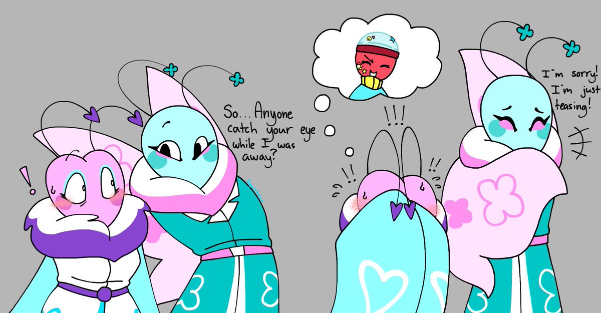 squirtartie's tweet image. Drew the siblings again cuz they r fun to draw
(does anyone know the ship name between flutter and gigi pls let me know thank you)
#dandysworld #dandysworldfanart #dandysworldflutter #dandysworldflyte