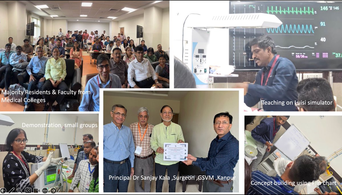 Ashok Deorari MD FAMS (@ashokaiims) on Twitter photo <a href="/NishadPlakkal/">Nishad Plakkal</a> <a href="/SrinivasMurki/">srinivas murki</a> <a href="/Nnfindia1/">NNFIndia</a> <a href="/iapindia/">Indian Academy of Pediatrics (IAP)</a> <a href="/drbisht02/">surender bisht</a> <a href="/DrLalanbharti/">Dr Lalan Kr Bharti</a> <a href="/ProfSomashekhar/">Prof.Dr. Somashekhar Nimbalkar,MD,PGDPH,FNNF,FIAP</a> <a href="/GauttamRomesh/">Romesh Gauttam</a> <a href="/naveenthacker/">Naveen Thacker</a> <a href="/DrNKPANIGRAHY/">Nalinikant Panigrahy</a> <a href="/Pratimaneo08/">Pratima</a> <a href="/Ashish46531939/">Ashish</a> <a href="/RhishiThakre/">Rhishi Thakre.</a> <a href="/drrajeshmehta/">Dr Rajesh Mehta MD FIAP</a> <a href="/dranu2014/">Anu Thukral</a> <a href="/AnantBhan/">Anant Bhan</a> <a href="/AMATHUR1007/">Dr ARVIND MATHUR</a> <a href="/NigelLivesley/">Nigel Livesley</a> <a href="/StJohns_Blr/">St. John's National Academy of Health Sciences</a> <a href="/NMC_IND/">National Medical Commission</a> Three days Neonatal Ventilation workshop organized by <a href="/GsvmKanpur/">GSVM MEDICAL COLLEGE KANPUR</a> 18-20 April 2025 .Delegates from eight medical colleges .Most liked sessions were Virtual rounds of NICU ,simulation sessions ,case scenarios .Best part was top leadership attended the sessions <a href="/mededuup/">Medical Education UP</a> <a href="/NMC_IND/">National Medical Commission</a> <a href="/NishadPlakkal/">Nishad Plakkal</a> <a href="/SrinivasMurki/">srinivas murki</a> <a href="/Nnfindia1/">NNFIndia</a> <a href="/iapindia/">Indian Academy of Pediatrics (IAP)</a> <a href="/drbisht02/">surender bisht</a> <a href="/DrLalanbharti/">Dr Lalan Kr Bharti</a> <a href="/ProfSomashekhar/">Prof.Dr. Somashekhar Nimbalkar,MD,PGDPH,FNNF,FIAP</a> <a href="/GauttamRomesh/">Romesh Gauttam</a> <a href="/naveenthacker/">Naveen Thacker</a> <a href="/DrNKPANIGRAHY/">Nalinikant Panigrahy</a> <a href="/Pratimaneo08/">Pratima</a> <a href="/Ashish46531939/">Ashish</a> <a href="/RhishiThakre/">Rhishi Thakre.</a> <a href="/drrajeshmehta/">Dr Rajesh Mehta MD FIAP</a> <a href="/dranu2014/">Anu Thukral</a> <a href="/AnantBhan/">Anant Bhan</a> <a href="/AMATHUR1007/">Dr ARVIND MATHUR</a> <a href="/NigelLivesley/">Nigel Livesley</a> <a href="/StJohns_Blr/">St. John's National Academy of Health Sciences</a> <a href="/NMC_IND/">National Medical Commission</a> Three days Neonatal Ventilation workshop organized by <a href="/GsvmKanpur/">GSVM MEDICAL COLLEGE KANPUR</a> 18-20 April 2025 .Delegates from eight medical colleges .Most liked sessions were Virtual rounds of NICU ,simulation sessions ,case scenarios .Best part was top leadership attended the sessions <a href="/mededuup/">Medical Education UP</a> <a href="/NMC_IND/">National Medical Commission</a>
