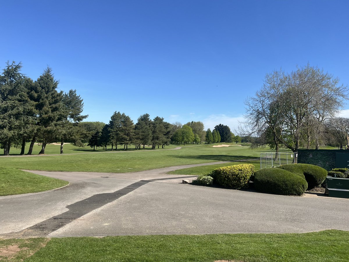 Looking forward to a good couple of days <a href="/TheBelfryHotel/">The Belfry Hotel & Resort</a>