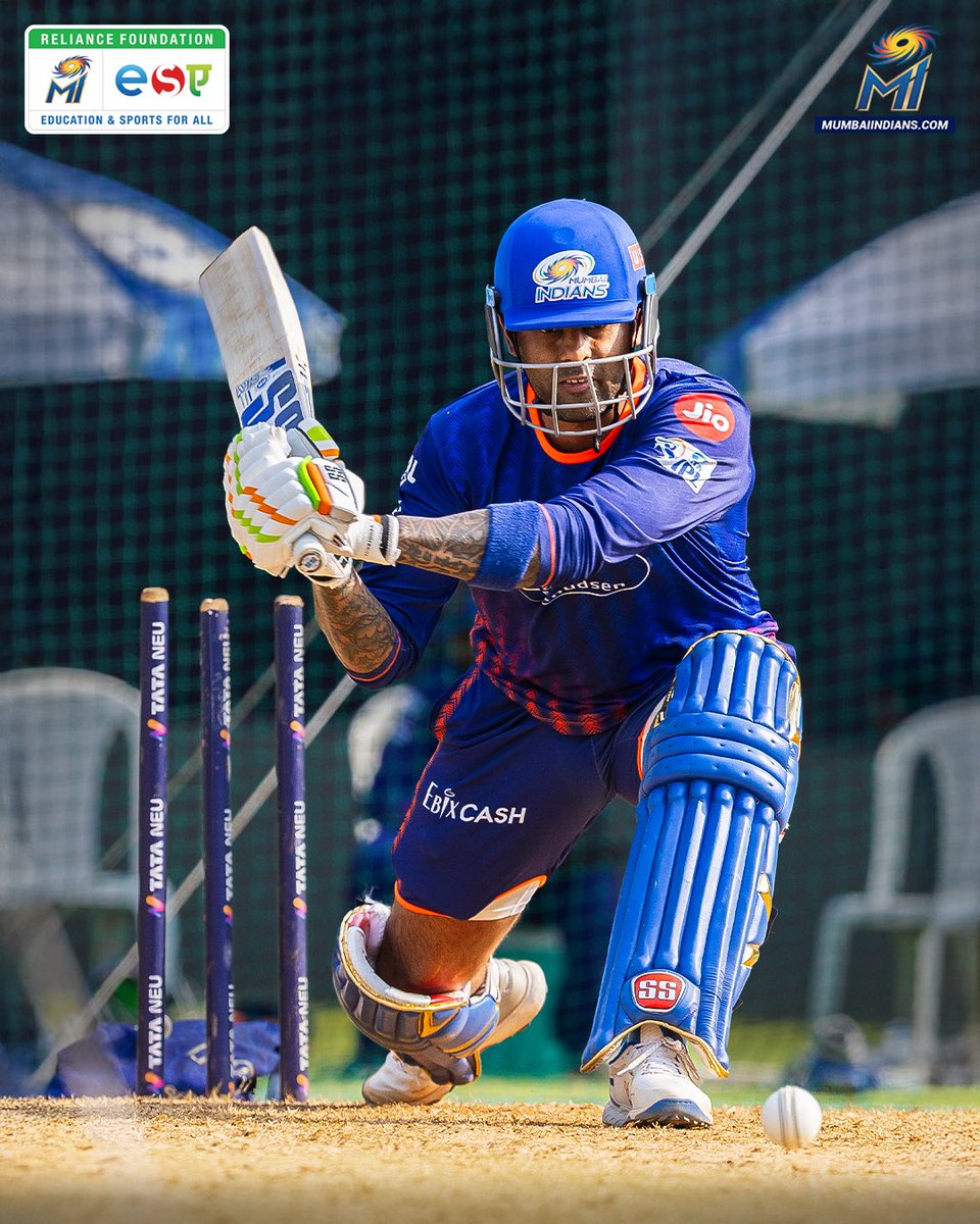 mipaltan's tweet photo. 𝗦𝗨𝗥𝗬𝗔 𝗦𝗪𝗘𝗘𝗣𝗦 ™️

@ril_foundation | #ESADay #EducationAndSportsForAll #MumbaiIndians #PlayLikeMumbai #TATAIPL #MIvLSG https://t.co/Nndf3G2vht