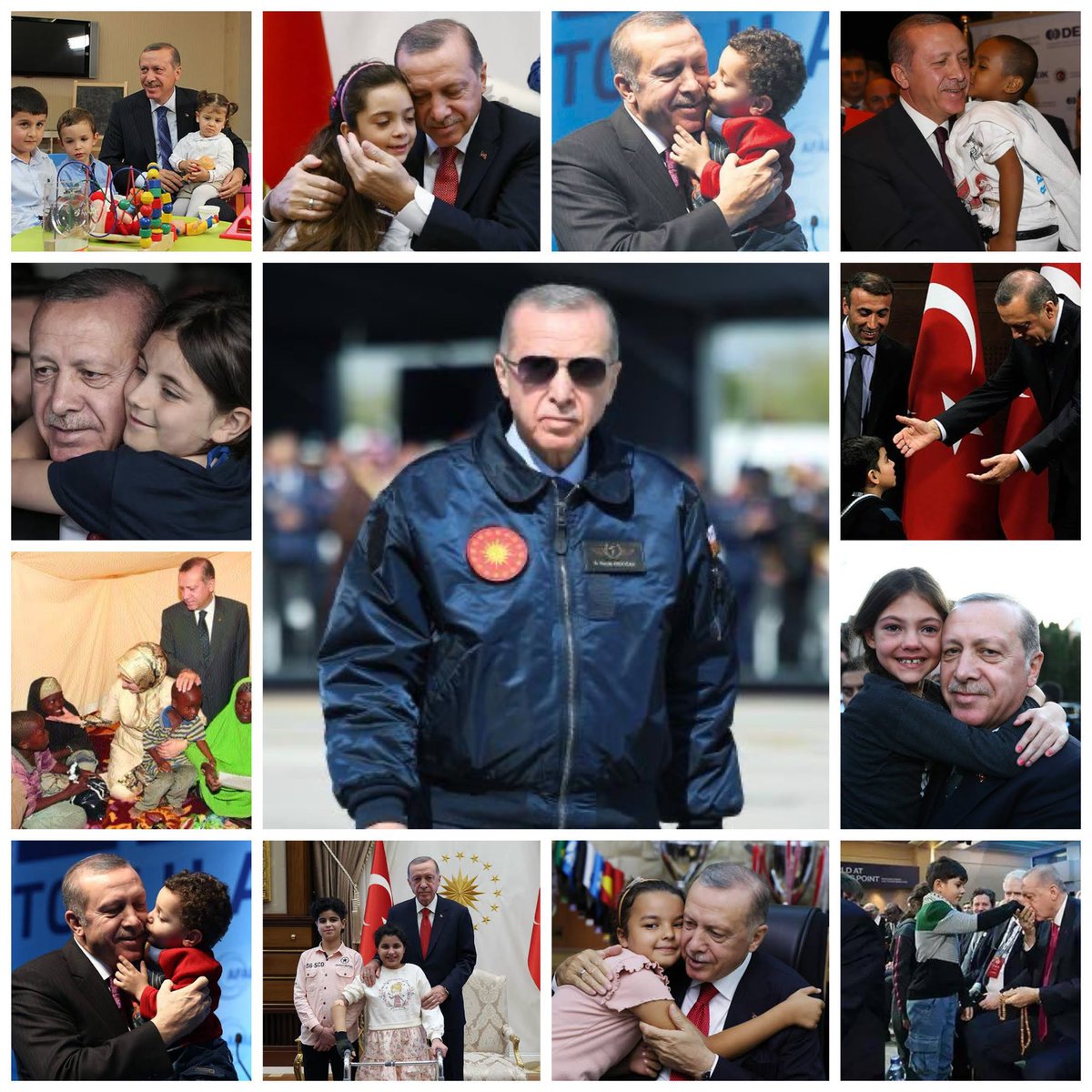 Tarihin en merhametli en başaralı en akıllı lideri, Recep Tayyip Erdoğan'dır.
Net.
 #DikDuruş