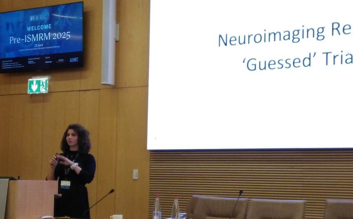 The preISMRM conference held at the Weizmann Institute is a preliminary event ahead of the global ISMRM conference.The study of Levana Baranes and Dr. Axelrod investigated unconscious processing of visual stimuli in the brain with an advanced imaging technique 7-Tesla MRI scanner