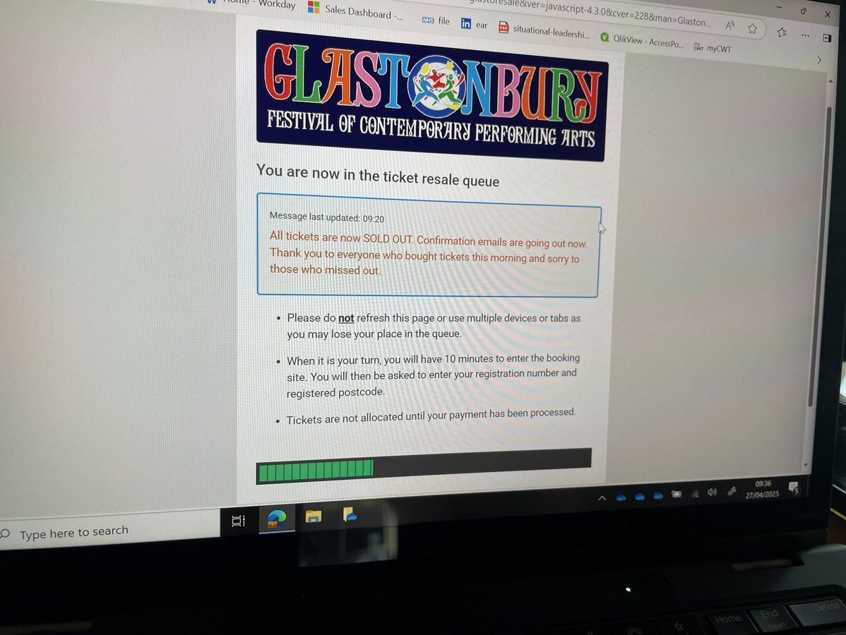 #Glastonbury now that it’s sold out my bars are on the move! Taking the piss or what???? 😂