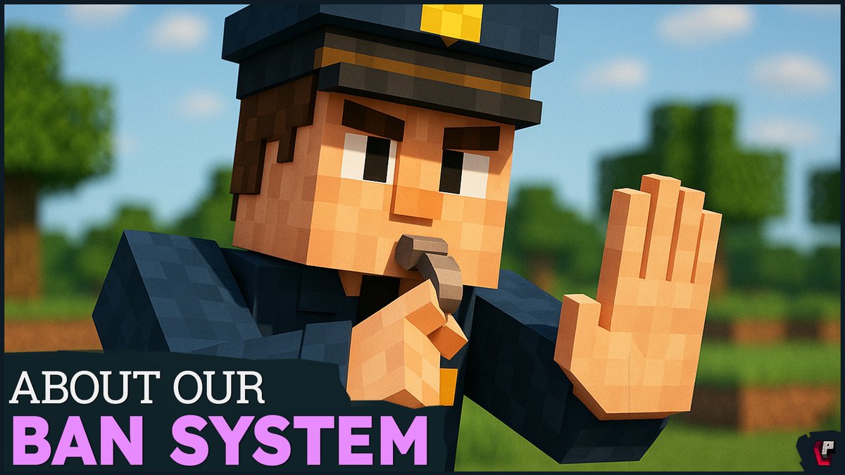Fair play first! 🛡️
Our new ban system explained: points, bans and second chances.
You can find all the info here: 🌐 playlegend.net/11382/?lang=en

#PlayLegend #Minecraft #Fairplay