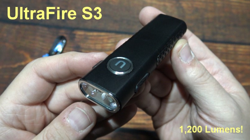 CharlesBridgTec's tweet image. Here is the latest from UltraFire with their S3 flashlight kit. Wedge/Square are very popular. Three features all in one light are UV, White LED &amp;amp; Red laser pointer. Up to 1,200 lumens. Very good build quality. 

#ULTRAFIRE #S3 #FlashlightReviews #EDC #UV

youtu.be/D_pZfEfaWFo
