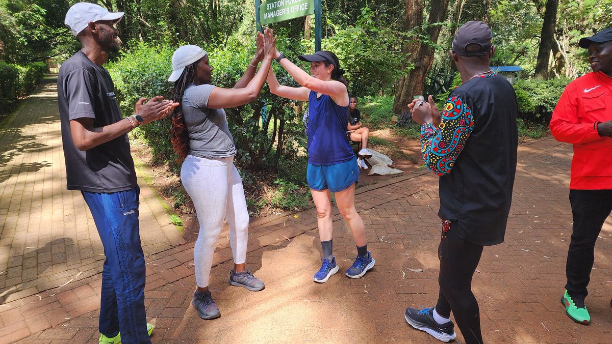 UK in Kenya 🇬🇧🇰🇪 (@ukinkenya) on Twitter photo Ahead of today's <a href="/LondonMarathon/">TCS London Marathon</a>, Deputy 🇬🇧 High Commissioner <a href="/edwardabarnett/">Ed Barnett</a> & some of our talented colleagues ran 10km at the Nairobi Arboretum. All the best to Kenyan athletes taking part in the Marathon in London today. Ahead of today's <a href="/LondonMarathon/">TCS London Marathon</a>, Deputy 🇬🇧 High Commissioner <a href="/edwardabarnett/">Ed Barnett</a> & some of our talented colleagues ran 10km at the Nairobi Arboretum. All the best to Kenyan athletes taking part in the Marathon in London today.