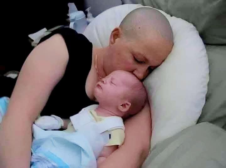 SarahisCensored's tweet image. This story is amazing! READ! 

”People are talking about the medical necessity of abortion to save the mother's life. I was one of those mothers.

I was diagnosed with an aggressive cancer that was cutting off my airway at 20 weeks of pregnancy. I will never forget when the first…