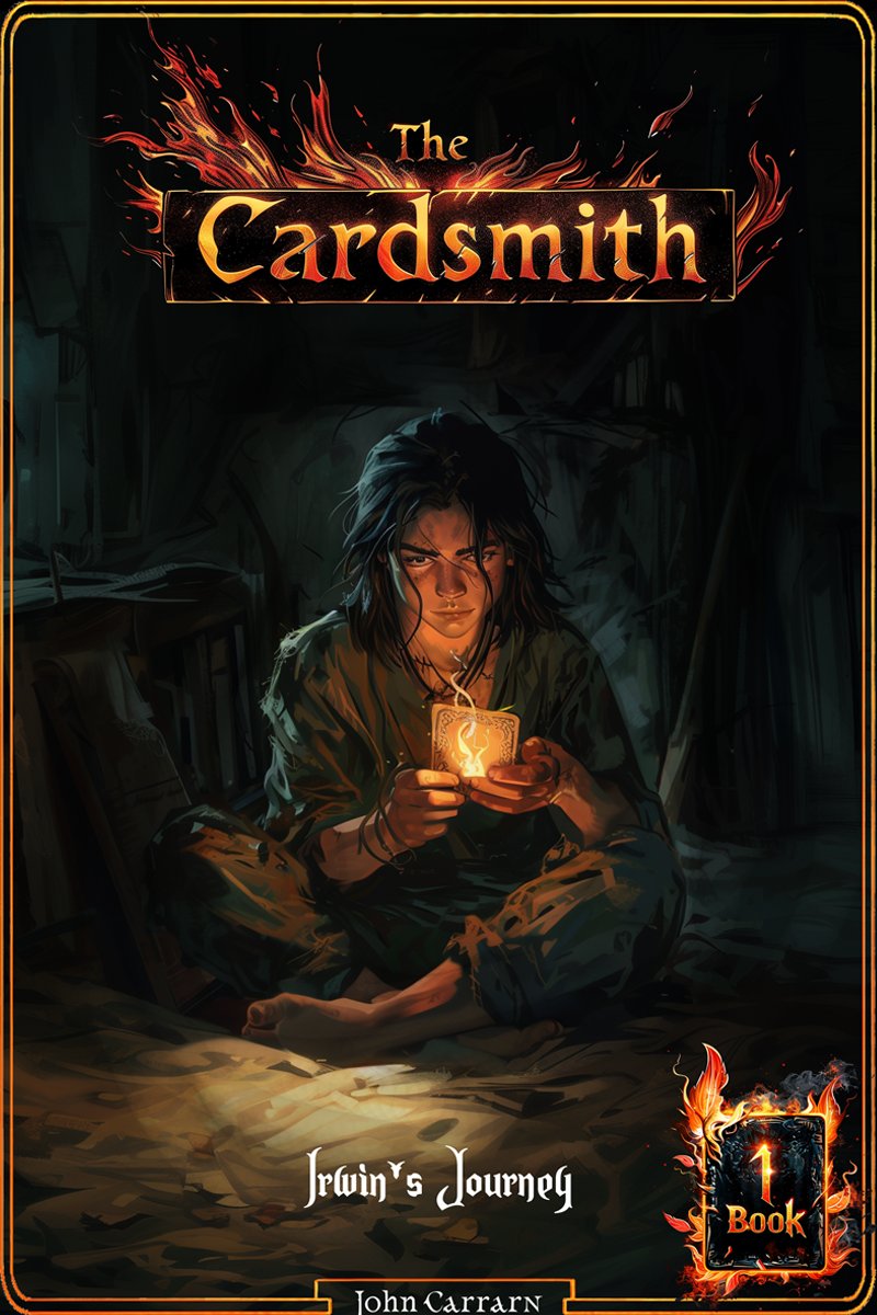 carrarn_writes's tweet photo. Today only: The Cardsmith 1 is $0.99 on Amazon!
https://t.co/sqf5YbKdT7
--
The young, sickly Irwin has seen nothing but bad luck in his short life.  When his brother returns with a magical card, his luck is about to change. But will it change for the better?

#ProgressionFantasy https://t.co/JUaOmltGVl