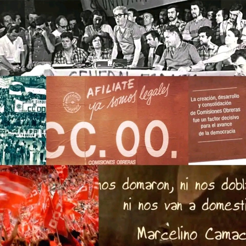 CulturaCcoo's tweet photo. Ni nos DOMARON 
Ni nos DOBLARON 
Ni nos van a DOMESTICAR”

Marcelino Camacho

#TalDíaComoHoy #27deAbril  1977 
se LEGALIZAN
LAS COMISIONES OBRERAS  @CCOO 

Nadie nos regaló NADA
Más necesarios q Nunca

#HicimosHacemosHaremos 

 #ComparteCultura #Memoria 
#ComparteCultura https://t.co/xVS8TQ01x0