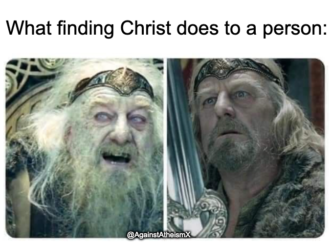 AgainstAtheismX's tweet photo. Former Atheists can testify to this https://t.co/5RWK3qruk3