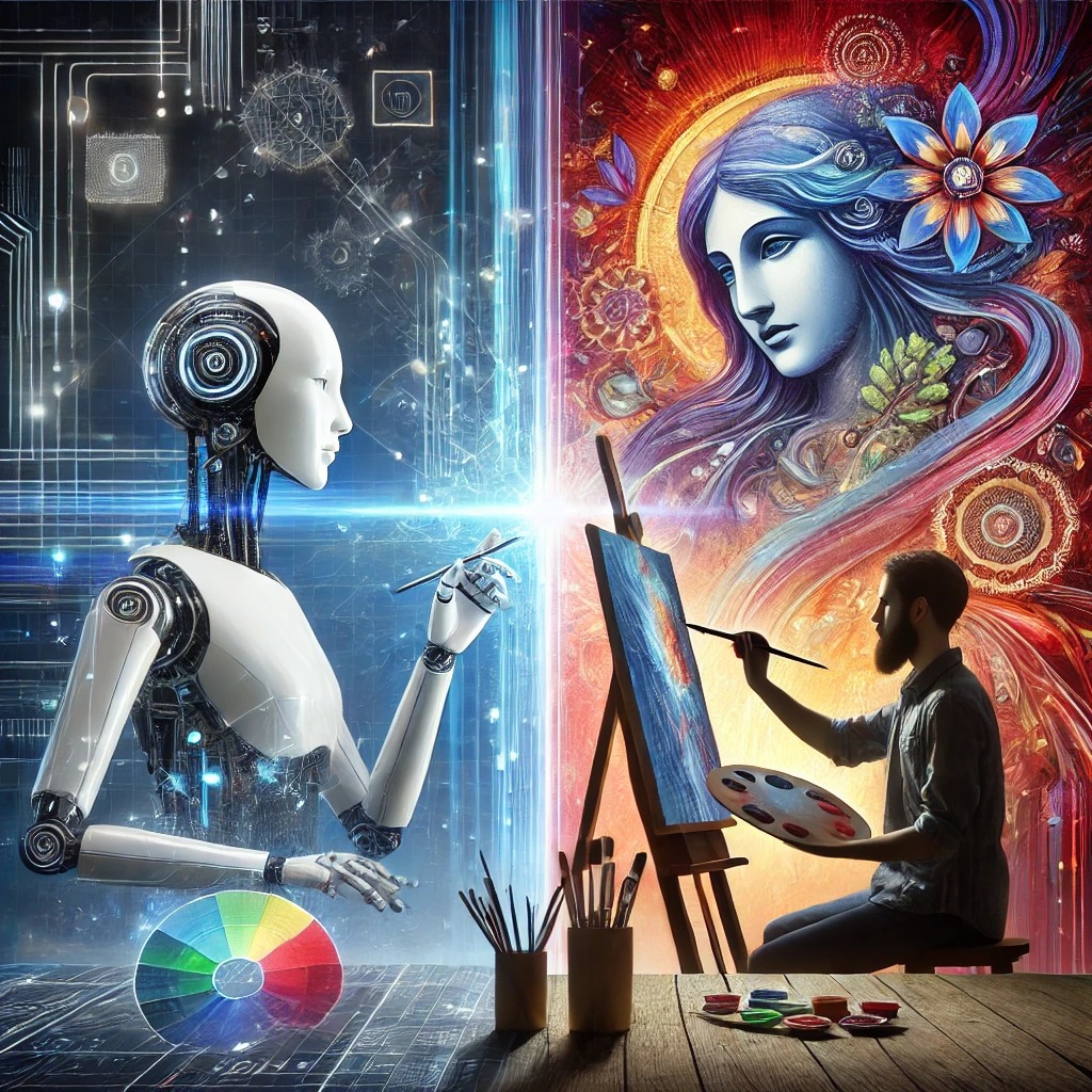 PixelPlotAi's tweet photo. Can #AI truly match #humancreativity, or is it just a tool to enhance it? Let’s break it down! ⬇️

🤖 AI Creativity:
✅ Generates ideas at lightning speed ⚡
✅ Designs, writes, and composes with data-driven precision 📊
✅ Removes creative blocks by offering instant inspiration ✨
🧠 Human Creativity:
✅ Driven by emotion, experience, and intuition ❤️
✅ Innovates with abstract thinking & originality 💡
✅ Adds a personal touch that AI can’t replicate 🎭

💡 The Verdict? AI isn’t replacing creativity—it’s amplifying it! The future belongs to humans + AI working together to push creative boundaries. 🚀

💬 What do you think? Can AI ever truly replace human creativity? Drop your thoughts below! ⬇️

#AICreativity #HumanGenius #AIInnovation #PixelPlot #CreativeMind