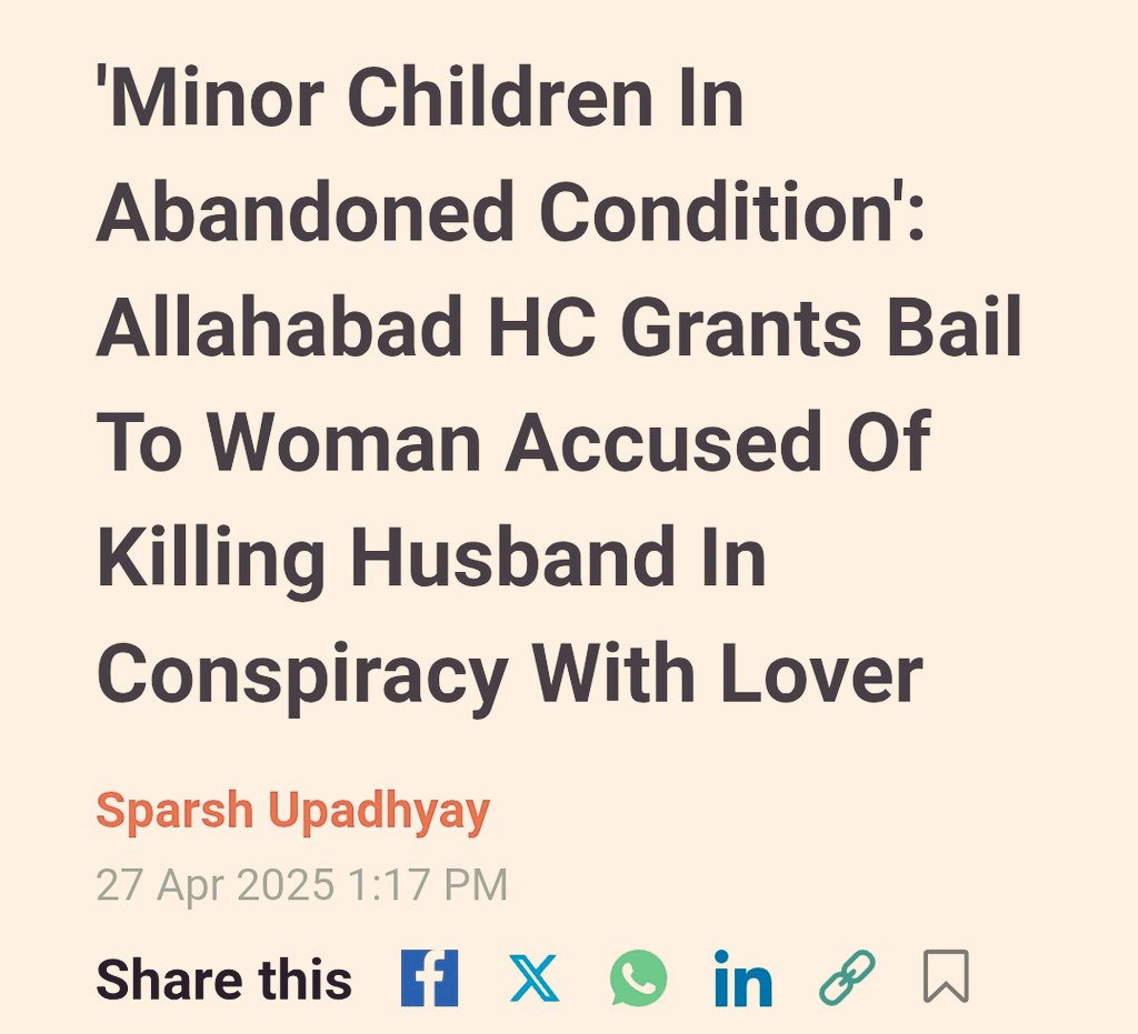 Murder the Husband
Get away with excuse of children
Majanu Life !!!

<a href="/ISparshUpadhyay/">Sparsh Upadhyay</a>