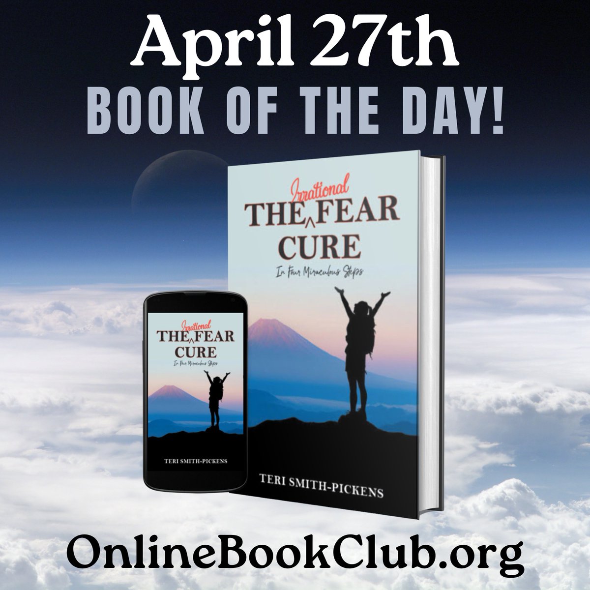 OnlineBookClub.org (@twbookclub) on Twitter photo #BookOfTheDay, April 27th - #NonFiction, #Rated5Stars
Temporarily FREE on Kindle:
forums.onlinebookclub.org/shelves/book.p…
The Irrational Fear Cure by Teri Smith-Pickens
Follow the author: <a href="/TeriPickens/">Teri Pickens</a>
#SurvivalMode #SpiritualHealing #FreeBooks #BookOfTheDay, April 27th - #NonFiction, #Rated5Stars
Temporarily FREE on Kindle:
forums.onlinebookclub.org/shelves/book.p…
The Irrational Fear Cure by Teri Smith-Pickens
Follow the author: <a href="/TeriPickens/">Teri Pickens</a>
#SurvivalMode #SpiritualHealing #FreeBooks