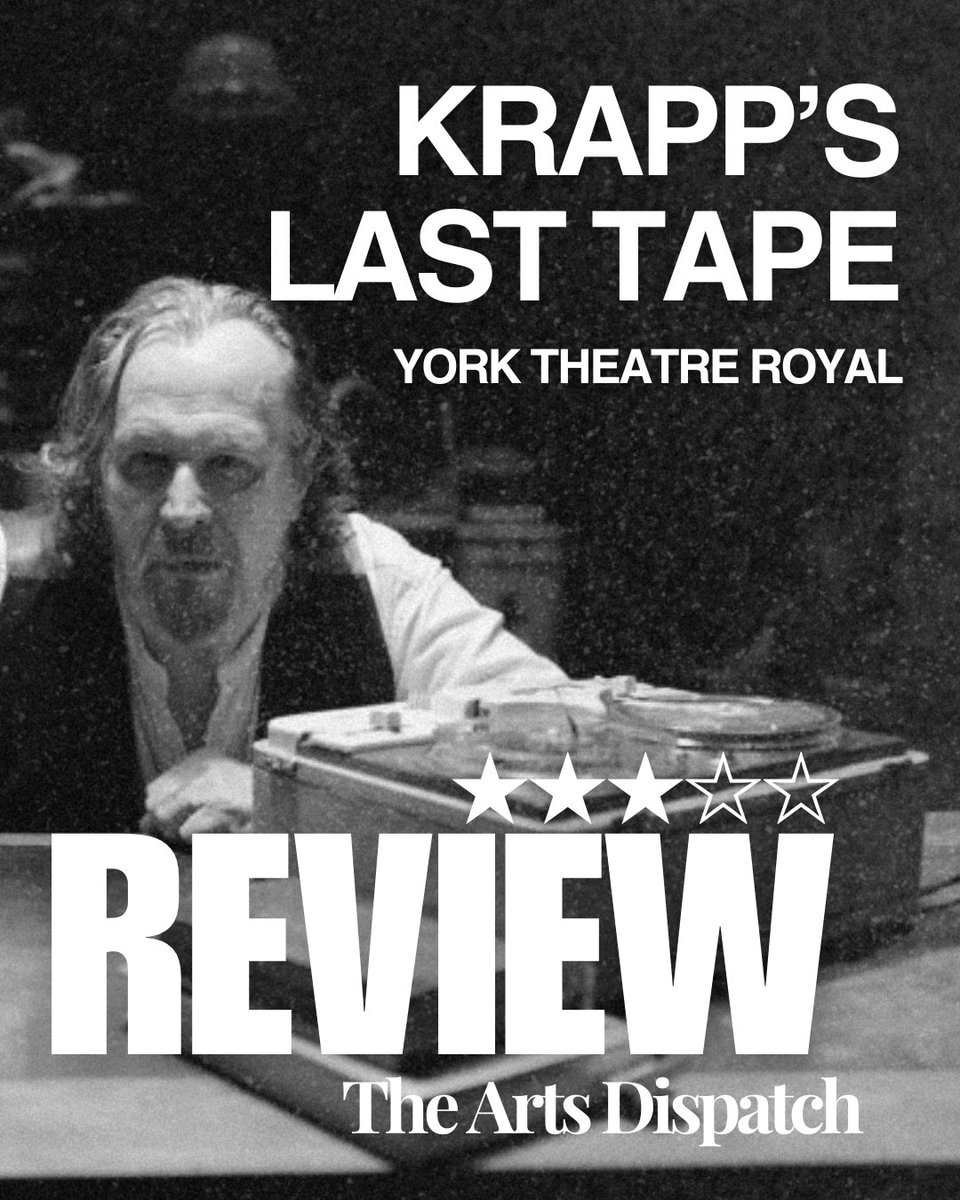 Krapp's Last Tape - York Theatre Royal ★★★☆☆

"Gary Oldman's performance seems to shift under us as the older Krapp's mood changes"

We review Gary Oldman's return to the stage after 37 years

theartsdispatch.com/krapps-last-ta…