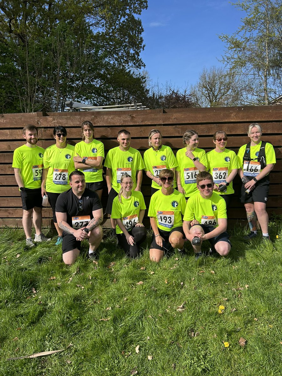 Dronfield 10km this morning for our little Sheffield Boxing gyms running group 🏃‍♂️‍➡️🏃‍♀️