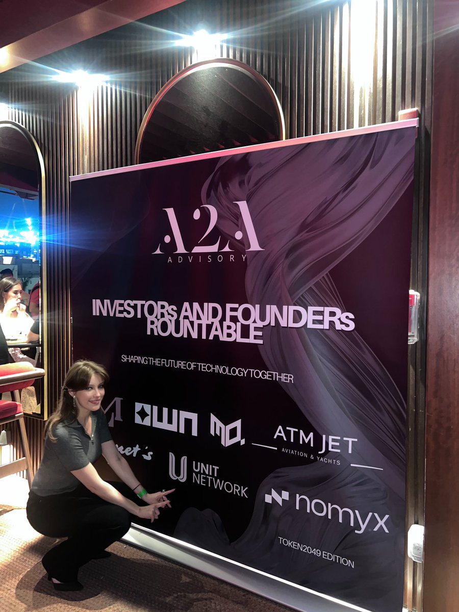 the__katia's tweet photo. Great start of the #token2049 week https://t.co/vQFs4BBScX