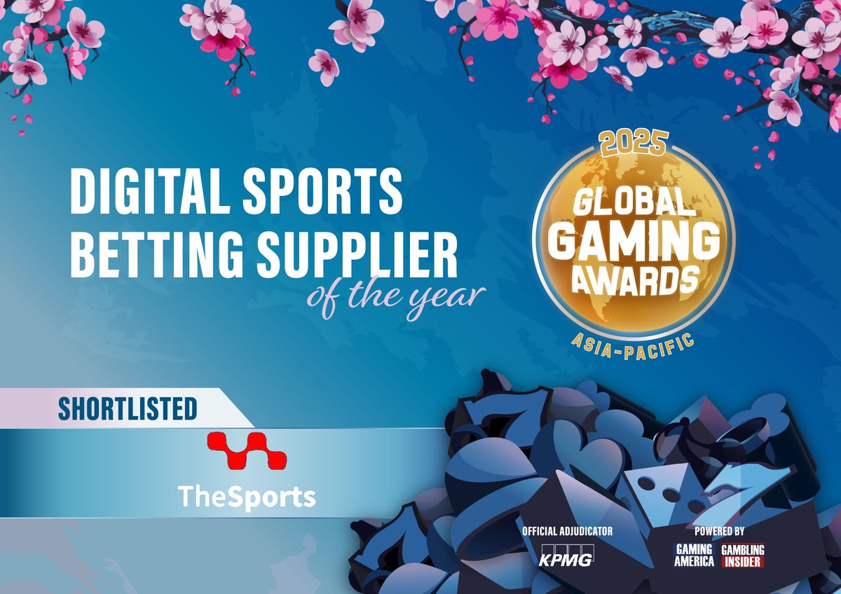 TheSports_API's tweet image. Congratulations to TheSports for being nominated as the Best 𝐃𝐢𝐠𝐢𝐭𝐚𝐥 𝐒𝐩𝐨𝐫𝐭𝐬 𝐁𝐞𝐭𝐭𝐢𝐧𝐠 𝐒𝐮𝐩𝐩𝐥𝐢𝐞𝐫 by Global Gaming Awards hosted by Gambling Insider again in 2025! 📷 📷
As a leading sports data provider in APAC, TheSports has forged deep partnerships with…