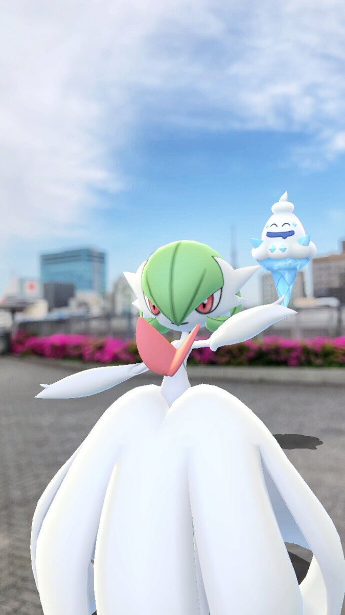 自由な女神🗽〜statue of liberty〜

#PokemonGO #ポケモンGO 
#GOsnapshot #ARofTheDay
#PokemonGOCommunityDay
#ARofTheCommunityDay
#バニプッチ　#バニリッチ🍦
featuring メガサーナイト