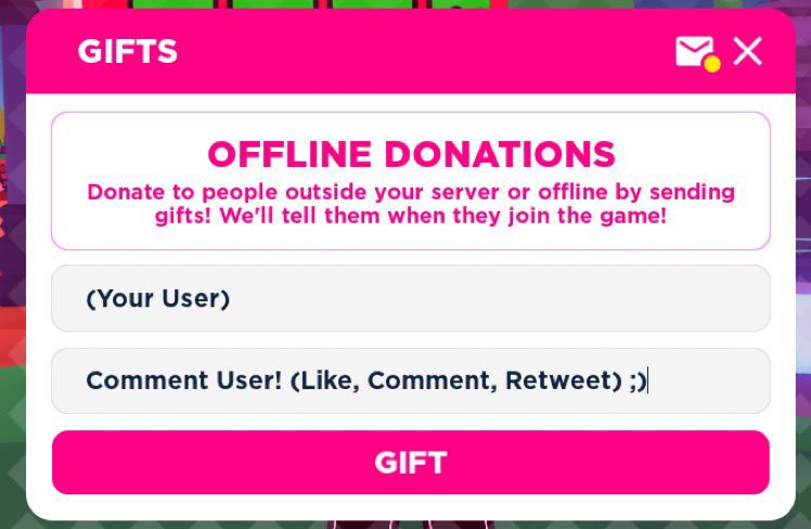 vzuswrld's tweet image. 🎉 Robux Giveaway! 🎉
Win 1,000 Robux! 💰

To enter:
1️⃣ Like &amp;amp; RT
2️⃣ Follow @vzuswrld 
3️⃣ Comment your Roblox user
4️⃣ Join the group for extra luck! 🍀

Winner in 7 days! 🏆 Good luck! 🎊

#Robux #RobuxGiveaway #Roblox #FreeRobux