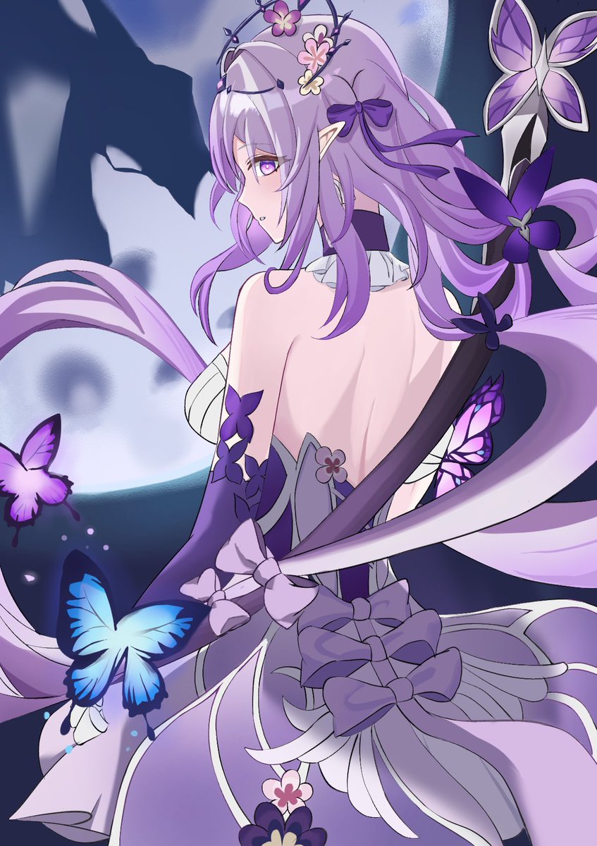 tk_pote65's tweet photo. キャストリス🦋

#崩壊スターレイル #スターレイル #HonkaiStarRail #崩坏星穹铁道 #Castorice #遐蝶 #キャストリス https://t.co/0Wv4hDdNww