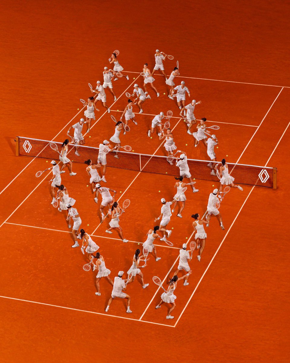all strokes of genius are permitted on the clay.

creativity, originality, showmanship.. the best of world tennis is coming back soon.
#Renault premium partner of #RolandGarros