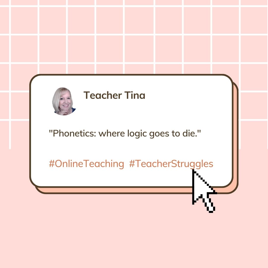 eslwithtina's tweet image. Teaching phonetics is like teaching cats to swim — possible, but full of chaos. 🐾💬
#OnlineTeaching #TeacherLife