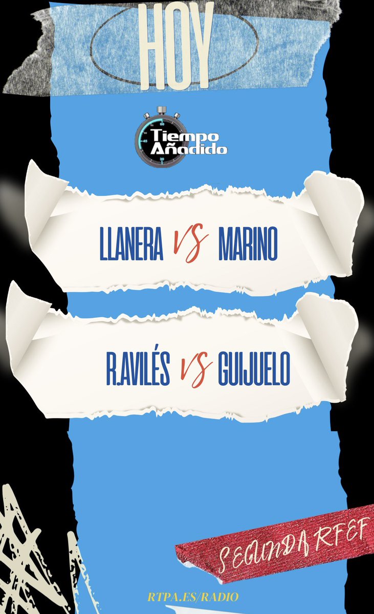 TiempoAnadido's tweet photo. 📻😎 ¡Mañana de radio!

👉🏻 Desde las 12:05 horas tenemos doble cita con la Segunda RFEF. https://t.co/8uCVtaLeZH