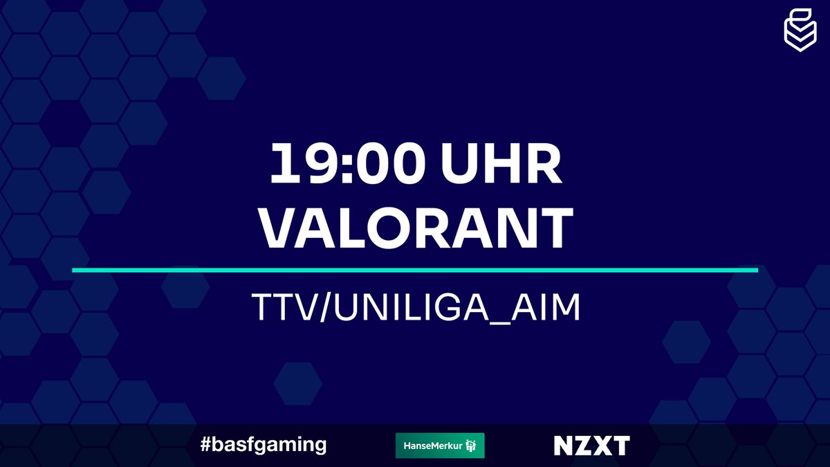 Uniliga (@uniligagg) on Twitter photo 🚨DIE SEASON STARTET 🚨
🕗️19:00 Uhr - 1. Spieltag in VALORANT
📺️twitch.tv/uniliga_aim
⚔️<a href="/munich_esports/">Munich eSports e.V.</a> vs. <a href="/HsGamingLuebeck/">HochschulGamingLübeck</a>
⚔️<a href="/ddorf_gaming/">Düsseldorf Gaming</a> vs. @esportserlangen 🚨DIE SEASON STARTET 🚨
🕗️19:00 Uhr - 1. Spieltag in VALORANT
📺️twitch.tv/uniliga_aim
⚔️<a href="/munich_esports/">Munich eSports e.V.</a> vs. <a href="/HsGamingLuebeck/">HochschulGamingLübeck</a>
⚔️<a href="/ddorf_gaming/">Düsseldorf Gaming</a> vs. @esportserlangen