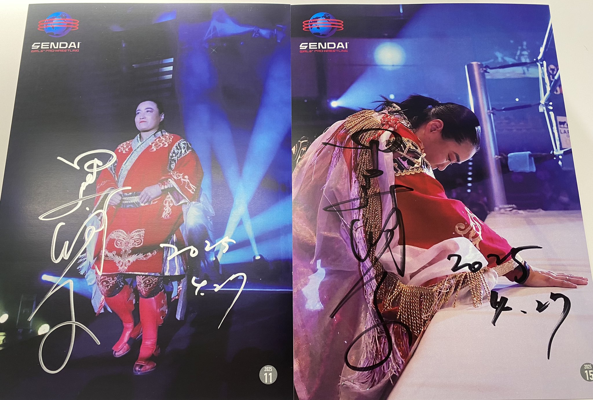 BBM 2021女子プロレス 岩田美香 直筆サインチェキ /10 BBM 2021女子